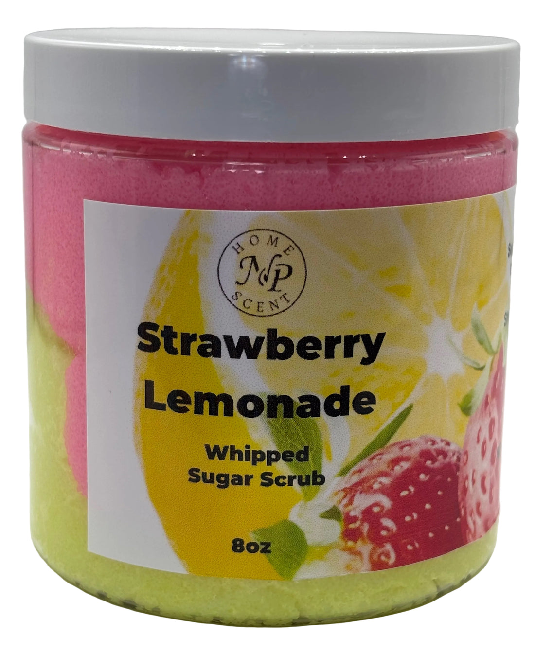 Strawberry Lemonade Whipped sugar scrub
