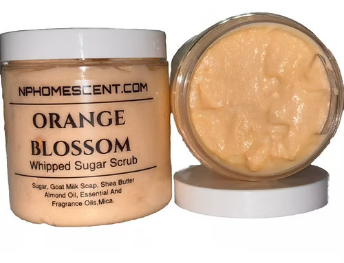 Orange Blossom Whipped Sugar Scrub