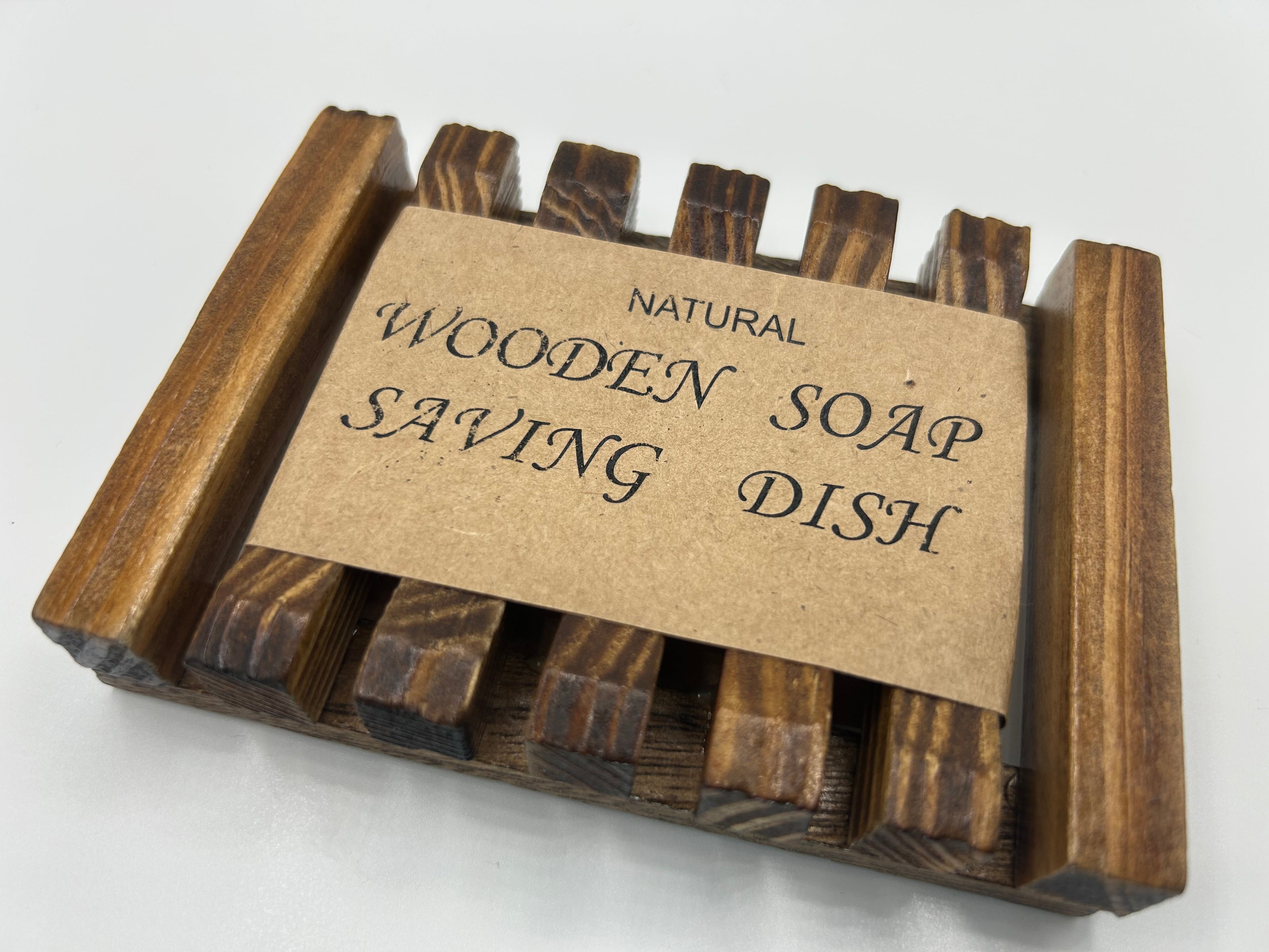 Modern Wooden Soap Dish