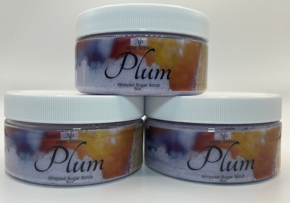 Sugar Plum Whipped sugar scrub