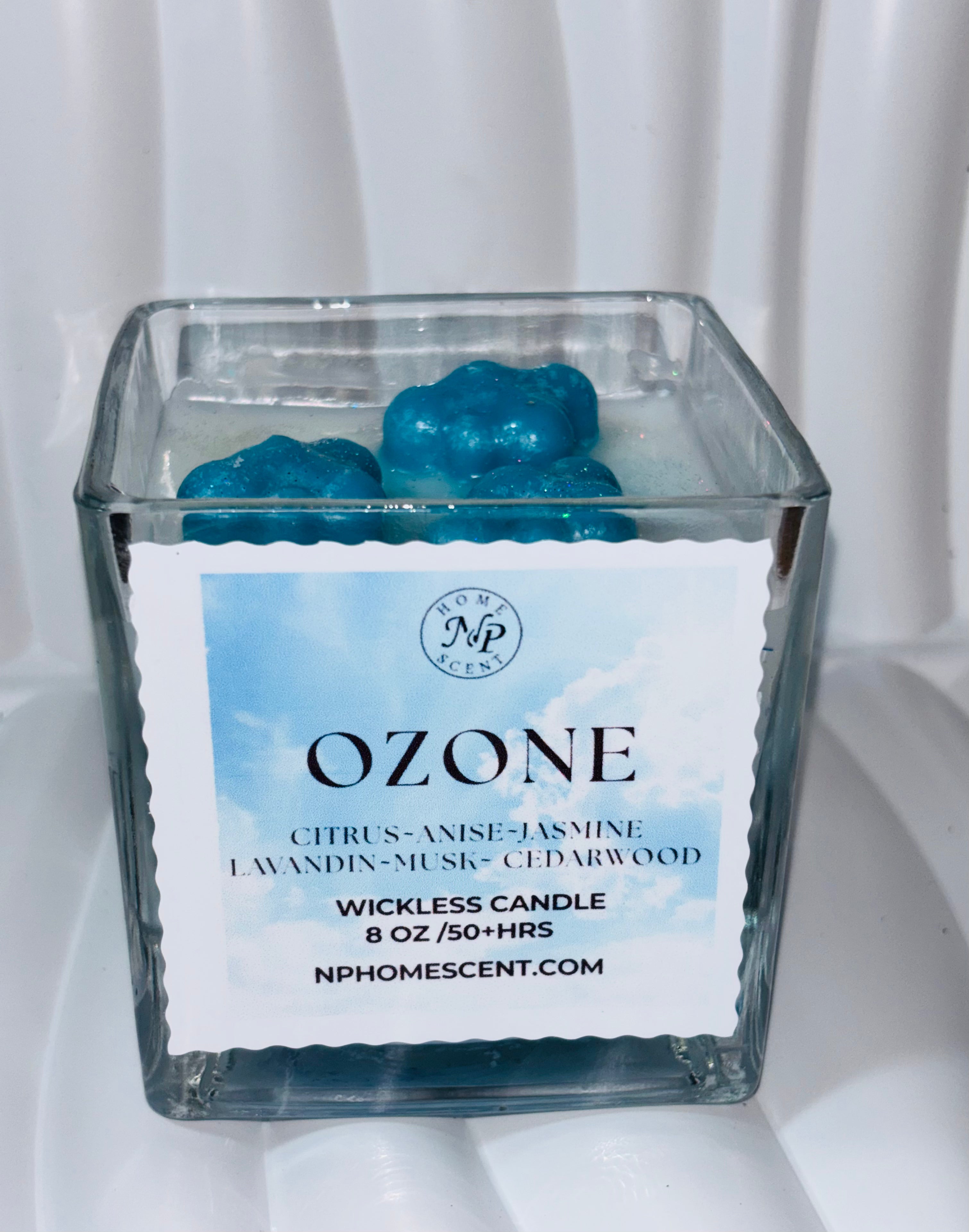 Ozone -Wickless candle