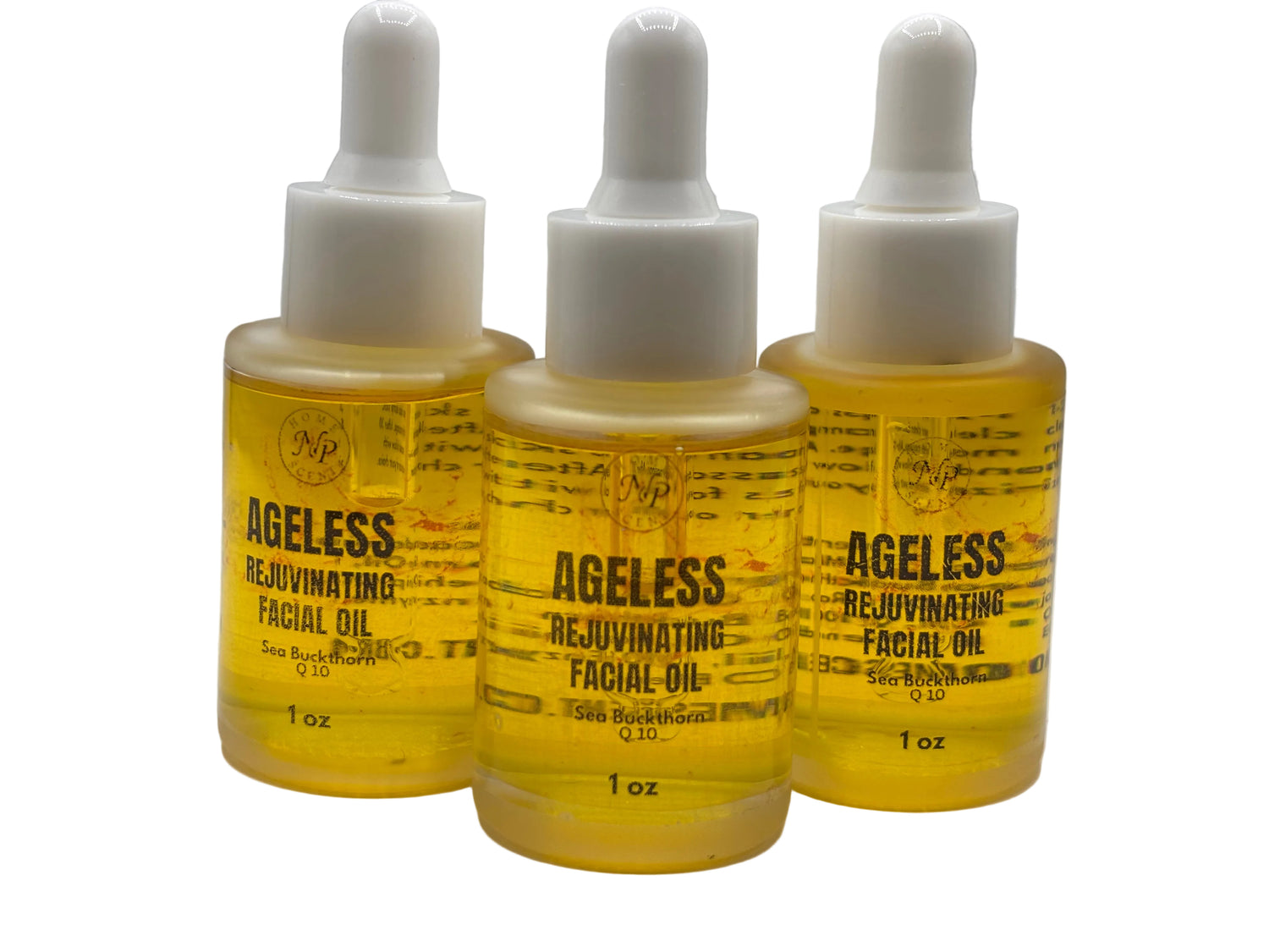 "Ageless" Face Oil Moisturizer For Mature Skin