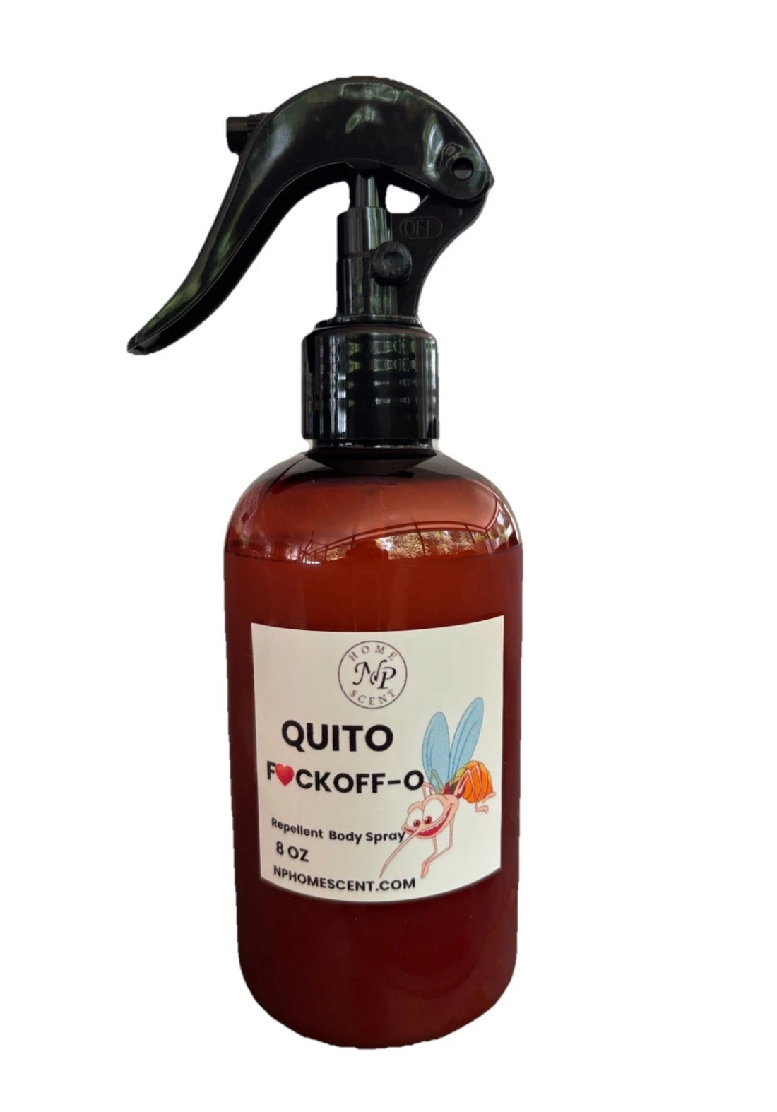 QUITO F❤️CKOFF-O  Natural Mosquitoes  Repellent Body Spray