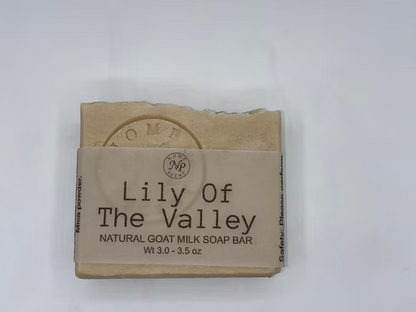Lily Of The Valley Face And Body Goat Milk Soap Bar| Facial Skincare