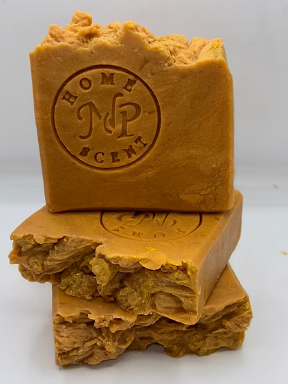 Orange Bliss Face And Body Goat Milk Soap Bar| Facial Skincare