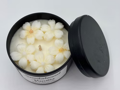 Sandalwood Vanilla Organic Soy Candle