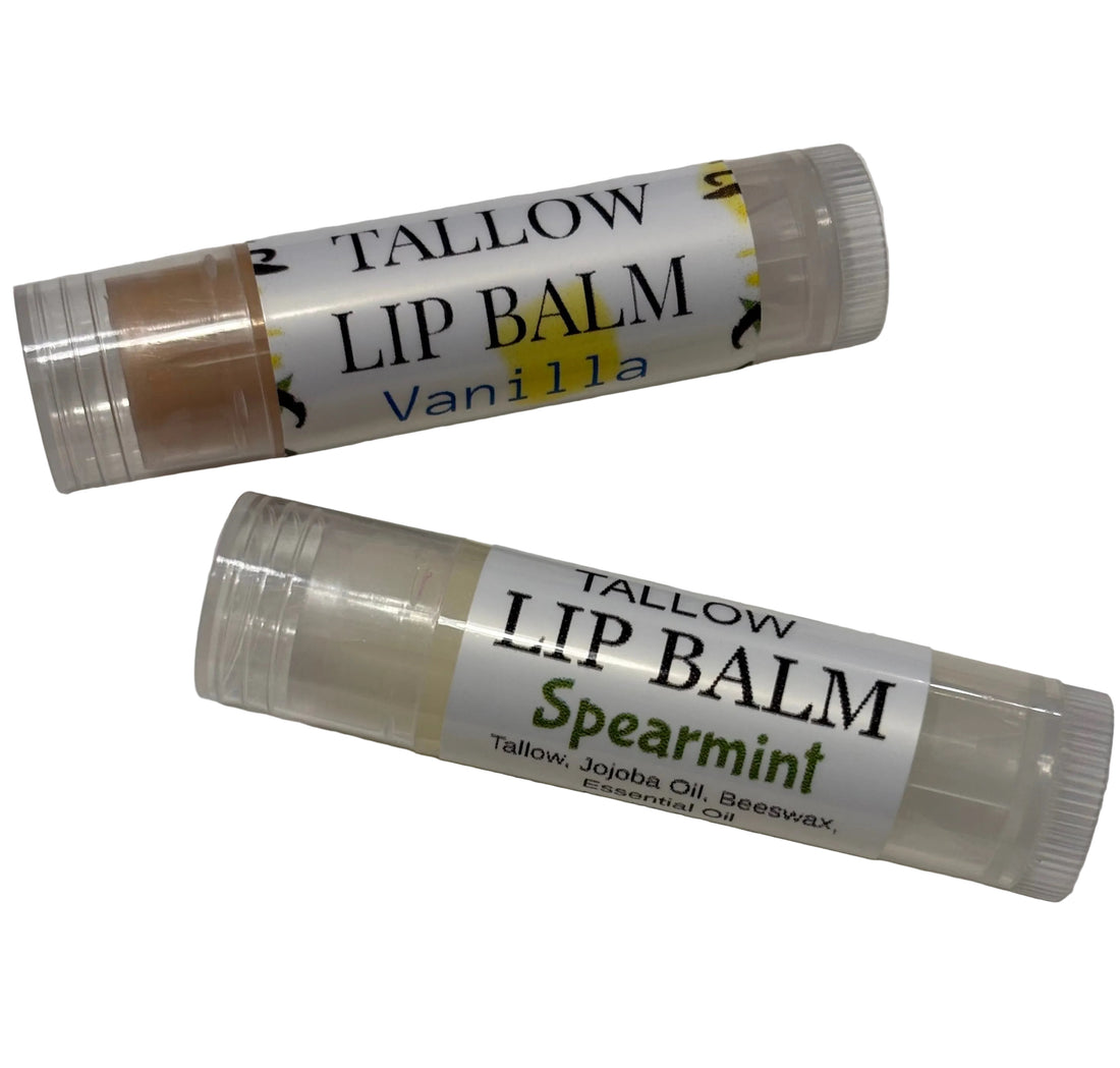 Natural Tallow Lip Balm Duo