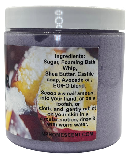 Sugar Plum Whipped sugar scrub