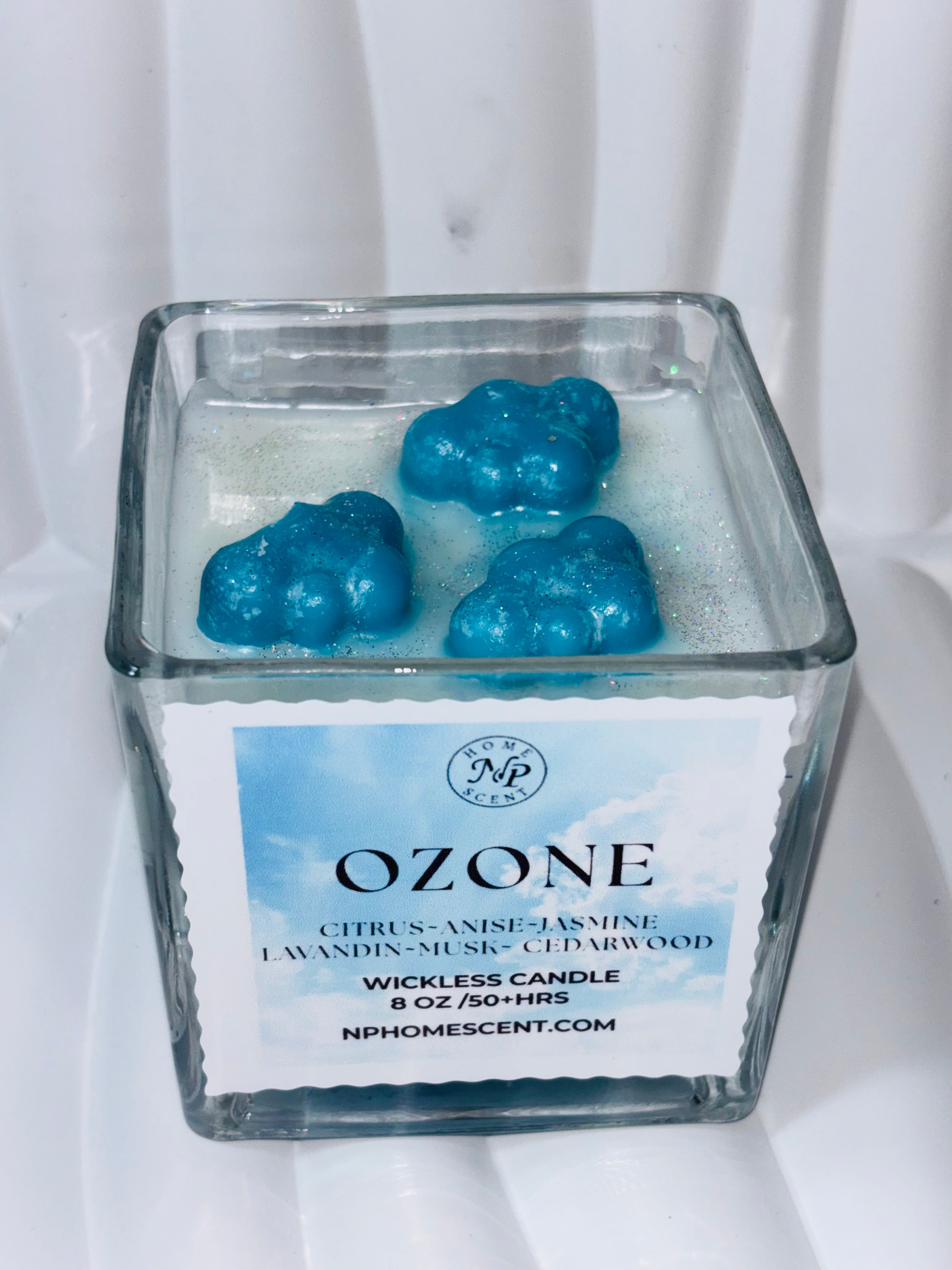 Ozone -Wickless candle