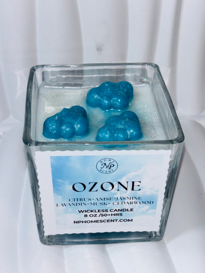 Ozone -Wickless candle