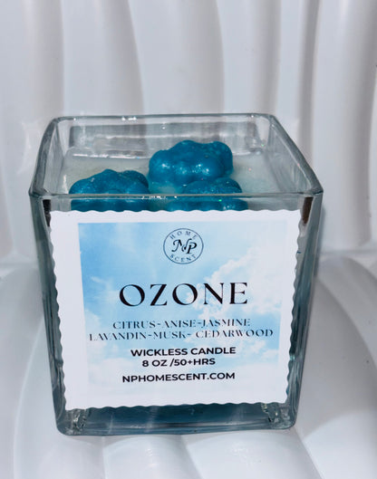 Ozone -Wickless candle