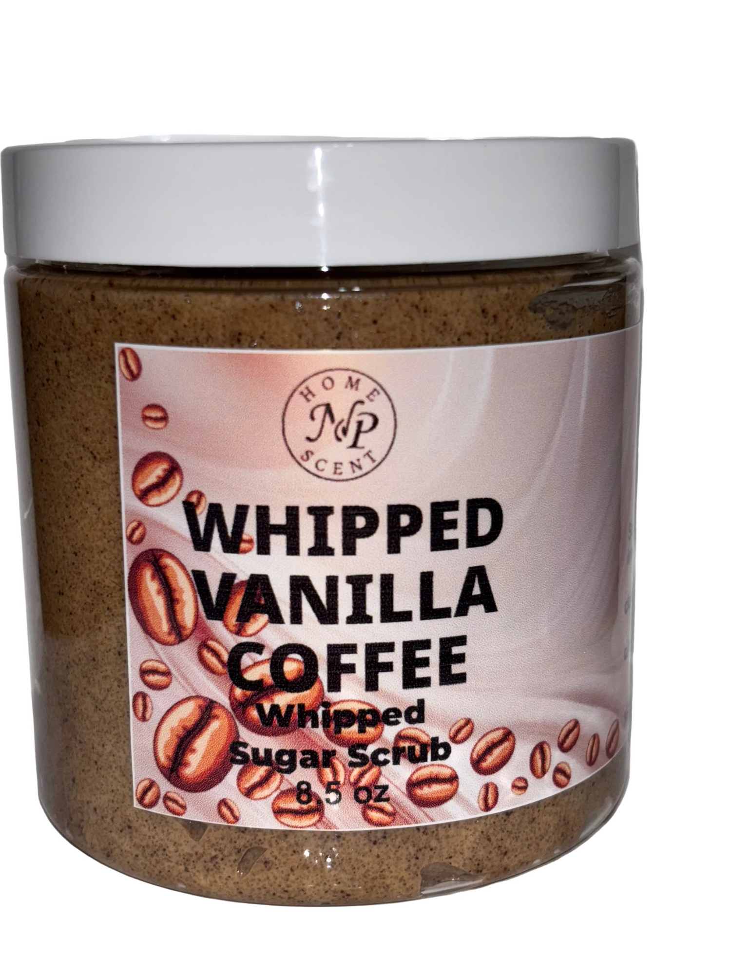 Whipped Vanilla Coffee Handmade Whipped Sugar Scrub 8 Oz
