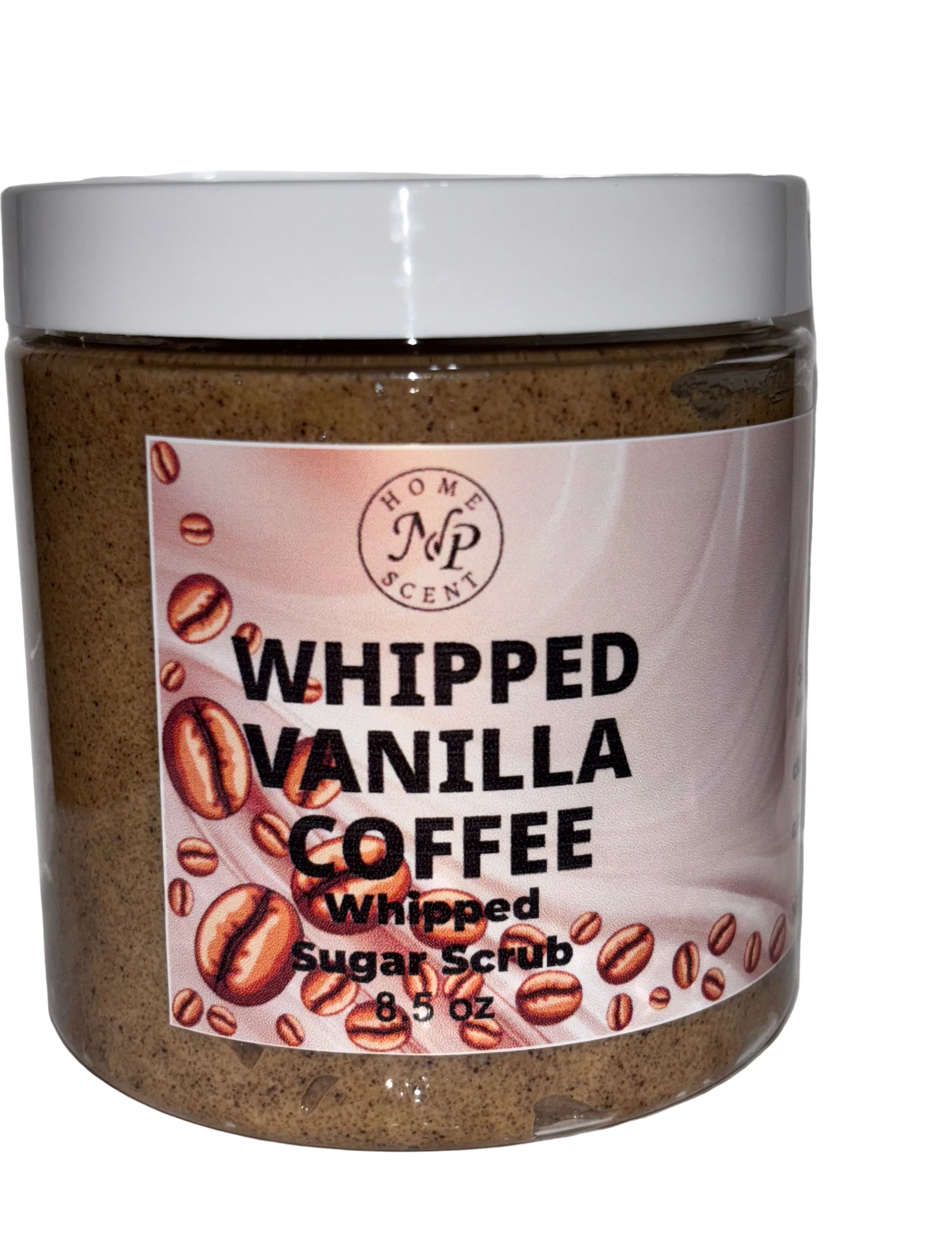 Whipped Vanilla Coffee Handmade Whipped Sugar Scrub 8 Oz