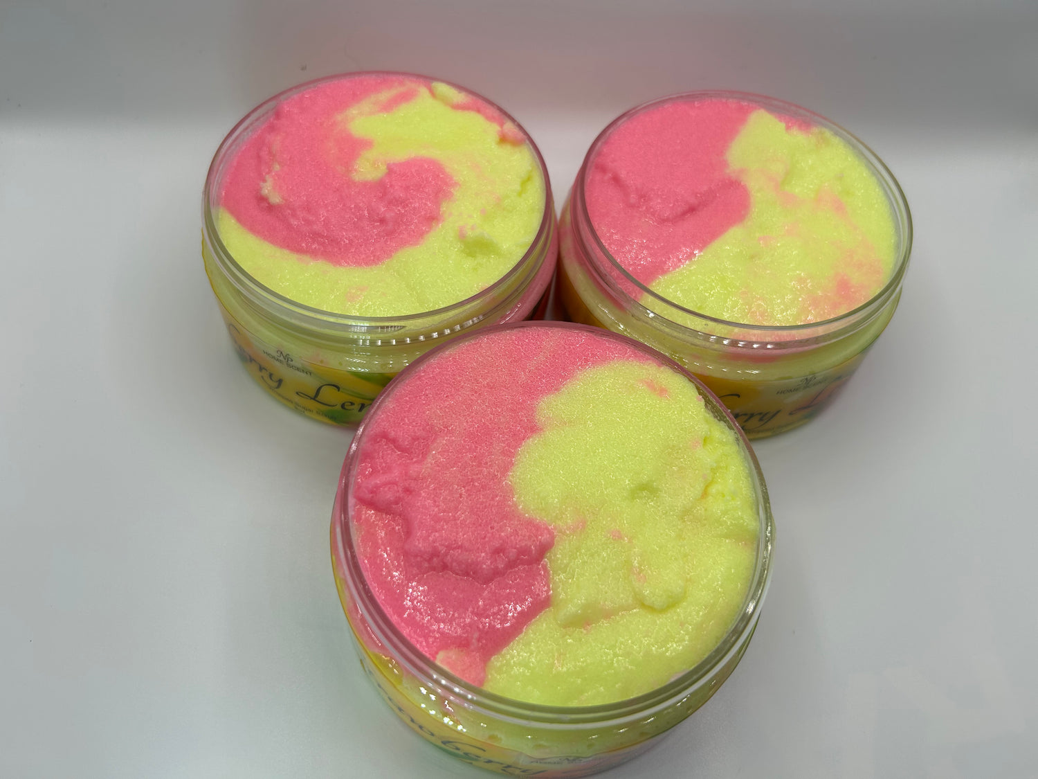 Strawberry Lemonade Whipped sugar scrub